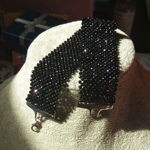 Genuine Thai Black Spinel Bracelet